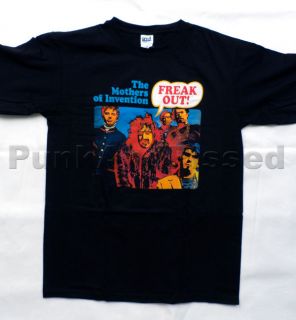 Frank Zappa   Freak Out The Mothers of Invention t shirt   Official 