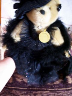 VINTAGE 1990 BEARLY PEOPLE   FANCY JOINTED BEAR   15