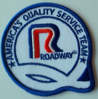 Roadway Express,Inc. double team driver patch americas quality 