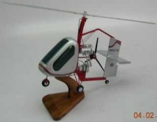 Sparrowhawk AAI Gyrocopter Desk Wood Model FreeShip New