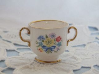 MINIATURE SPODE TWO HANDLED LOVING CUP