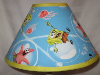 Spongebob in Bubbles Custom Lamp Shade