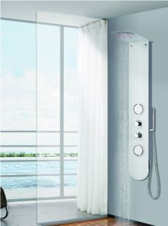 New Stainless Steel Shower Panel Multi Function Massage Jets P8619
