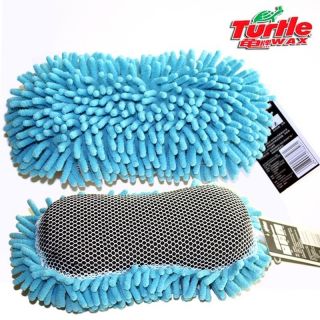 Auto Car Tire Cleaning Polishing Glazing Duster Blue 23