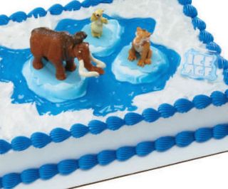ICE AGE DINOSAUR KIDS BIRTHDAY CAKE DECORATION TOPPER NEW