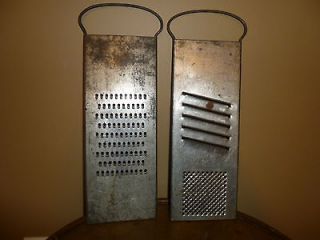   Different Vintage Rapid Slaw & Vegetable Cutter Graters Bluffton O USA