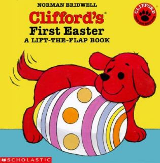 Cliffords First Easter by Norman Bridwell 1995, Board Book