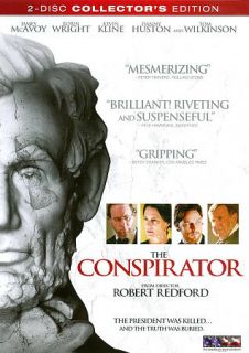 The Conspirator DVD, 2011, 2 Disc Set, Collectors Edition