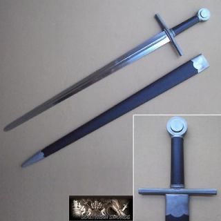   Sword & Sheath. Stainless Steel Blunt Blade   Perfect For Costume
