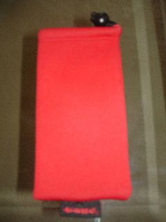 BOLLE Neoprene Soft Storage Carrying Sunglasses Case RED Pre Owned 