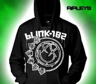 Official BLINK 182 Hoody Hoodie Logo STAMP Smiley All Sizes