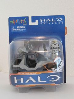 Halo Arctic Warthog Minimates Vehicle Building Set w/Halo Minifigure 