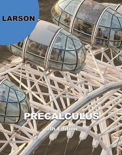 Precalculus by Ron Larson, David C. Falvo and Robert P. Hostetler 2010 