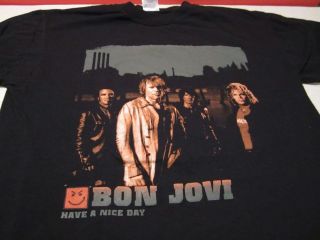 Bon Jovi Have a nice day tour shirt medium