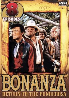 Bonanza   Return to the Ponderosa 8 Episodes DVD, 2003, 2 Disc Set 
