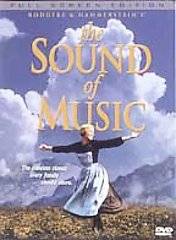 The Sound of Music DVD, 2002, Single Disc Pan Scan Sensormatic
