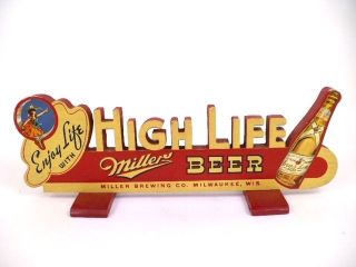 Miller High Life Beer Sign Refrigerator Magnet