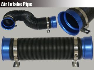   MULTI FLEXIBLE Car Turbo Cold Air Intake Duct System Pipe Hose blue