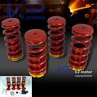 94 01 INTEGRA LOWERING SPRINGS COILOVERS RED/GOLD SUSPENSION