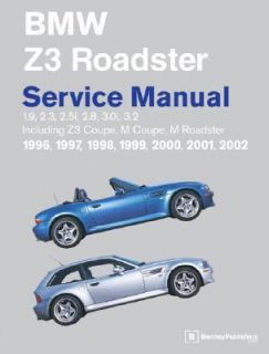 BMW Z3 Service Manual 1996 2002 Including Z3 Coupe, M Coupe, M 