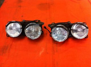 BMW M635CSi Headlight Assemblies W/Headlight Cleaning System (Fits 