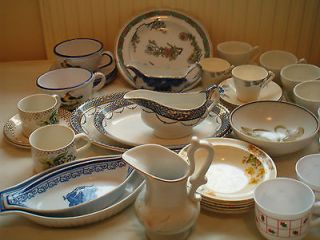 ENGLISH & FRENCH TABLEWARE   PART SETS, BONE CHINA , CHINA AND OTHER