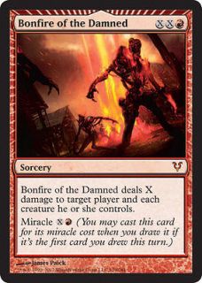 Bonfire of the Damned X1 (Avacyn Restored) MTG (NM/M) **CCGHouse**