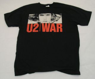 U2 Black War album cover XS S M L XL XXL tee t Shirt NEW
