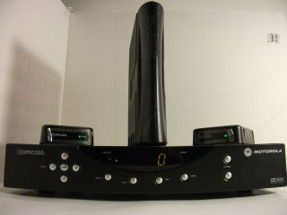 Motorola Cable TV Converter Box / Arris Cable Modem / 2 Comcast 