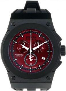   Men’s Akula Russian Diver Swiss Made Quartz Chrono Red Watch 5281