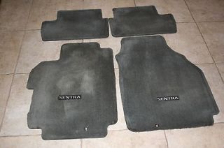 2007 2012 Nissan Sentra Floor Mats GRAY USED 4 piece set