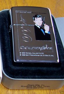 ZIPPO Lighter James Bond 007 GOLDENEYE You Know the Name You Know the 