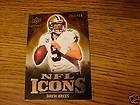 drew brees 2009 upper deck icons nfl icons #293/450