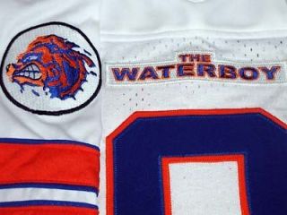   NAME & # THE WATERBOY MOVIE BOUCHER JERSEY WHITE NEW ANY NAME