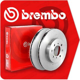 FRONT Brembo Brake Discs Moskvich 403 I E 1.4 Saloon    [1962 2011]