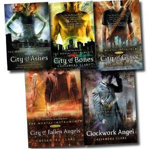 Cassandra Clare Set 5 Books Collection Mortal Instruments Series