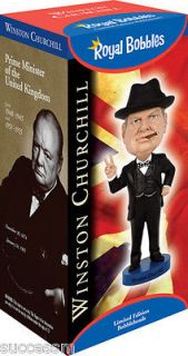Winston Churchill Limited Edition Bobblehead   Brand New In Original 