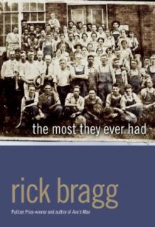 The Most They Ever Had by Rick Bragg 2009, Hardcover