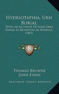   at Brampton in Norfolk 1893 by Thomas Browne 2010, Paperback