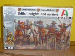 32 BRITISH KNIGHTS AND WARRIORS   ITALERI # 6902