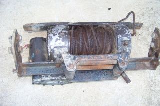 Braden Winch 12 volt   came from 1 ton truck