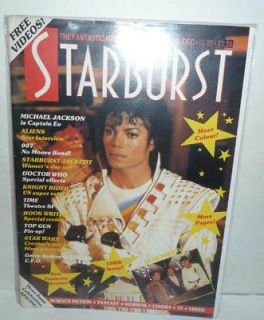 Michael Jackson Captain EO 3D  Starburst #100 1986/ MINT/ 3 Issue 