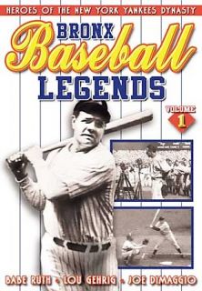 Baseball Bronx Baseball Legends   Volume 1 DVD, 2008