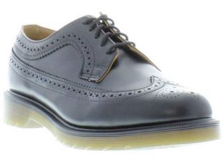 Dr Martens Shoes Genuine 3989 Brogue Mens Shoe Black Smooth Sizes UK 7 