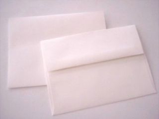 50 A6 70# White Envelopes A 6 70lb for 4x6 cards