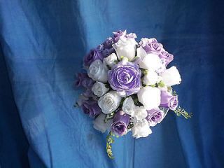 19 Piece Wedding Bouquet package  In the colors of your choice