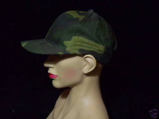 Army Man/Girl Combat Camoflague Hat Peaked Cap GI Jayne