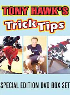 Tony Hawks Trick Tips   Box Set DVD, 2003, 3 Disc Set