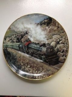 The Great Trains Series Jim Dineen Coll. Series Plate EMPIRE BUILDER 