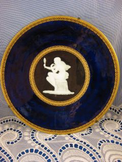   or Moore English ~ TIFFANY PATE SUR PATE PLATE ~ by HS Henry Sanders
